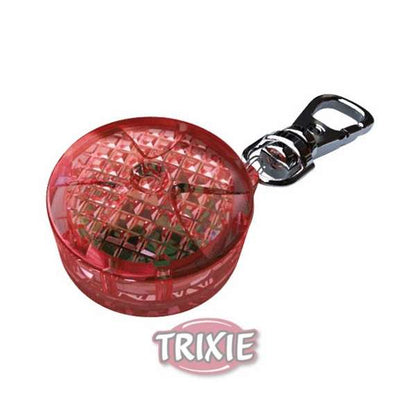 Trixie Safety Light Flasher – Blinkendes Sicherheitssystem für kleine Hunde und Katzen, Rot