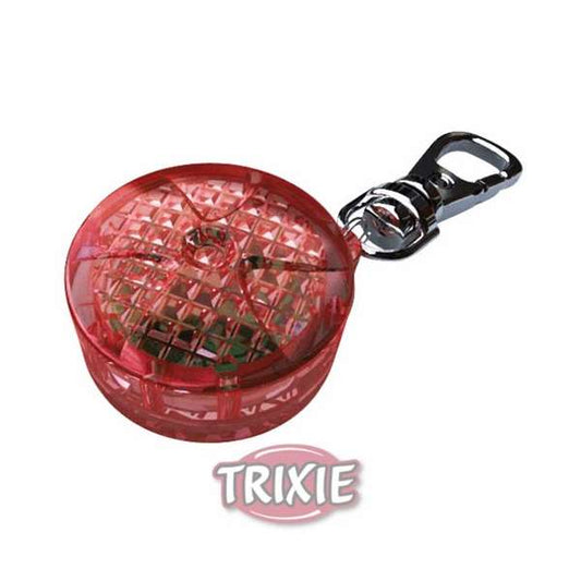 Trixie Safety Light Flasher – Blinkendes Sicherheitssystem für kleine Hunde und Katzen, Rot