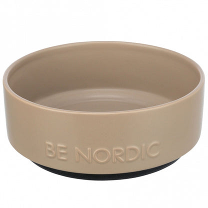 Trixie BE NORDIC Keramiknapf – Stilvolles Design mit rutschfestem Gummiring