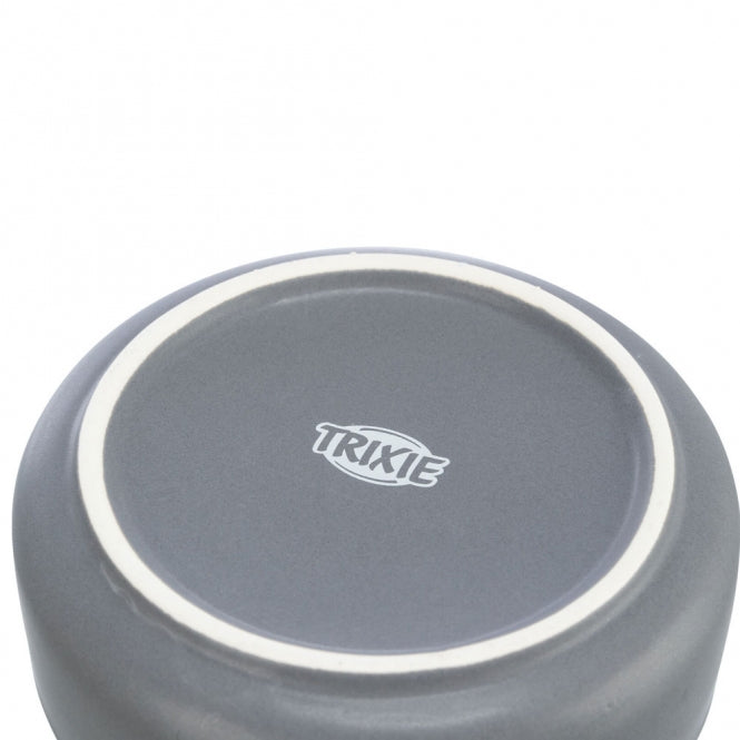 Trixie Napf-Set aus Keramik & Holz – Modernes Design für Futter und Wasser