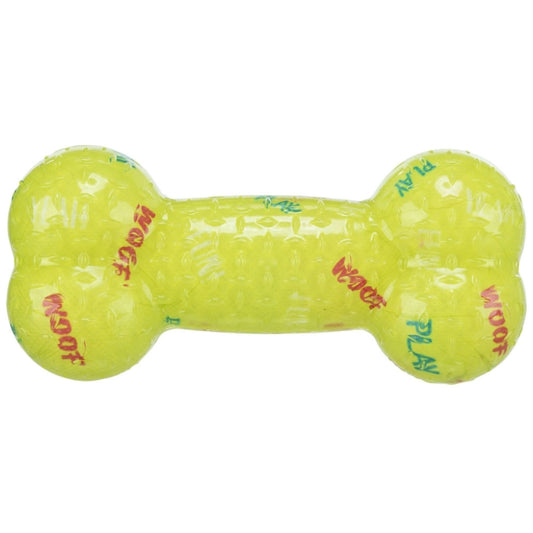 Trixie TPR Knochen – Robustes & schwimmfähiges Hundespielzeug, ca. 17 cm