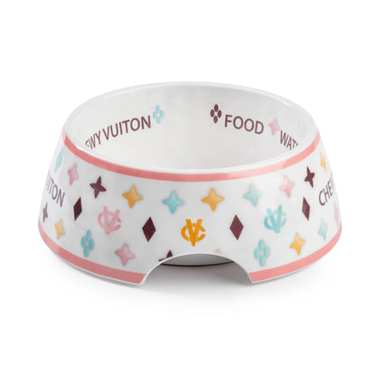 Checker Chewy Vuiton Hundenapf – Stilvolle Futterschale mit rutschfestem Boden