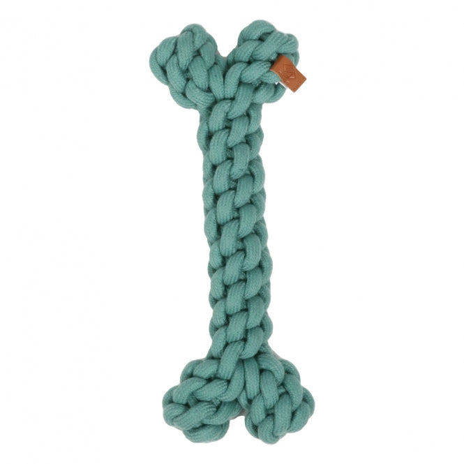 D&D HOME Hundespielzeug Dente – Kauspaß & Zahnpflege in Knochenform, Blau, 30 x 10 x 5 cm