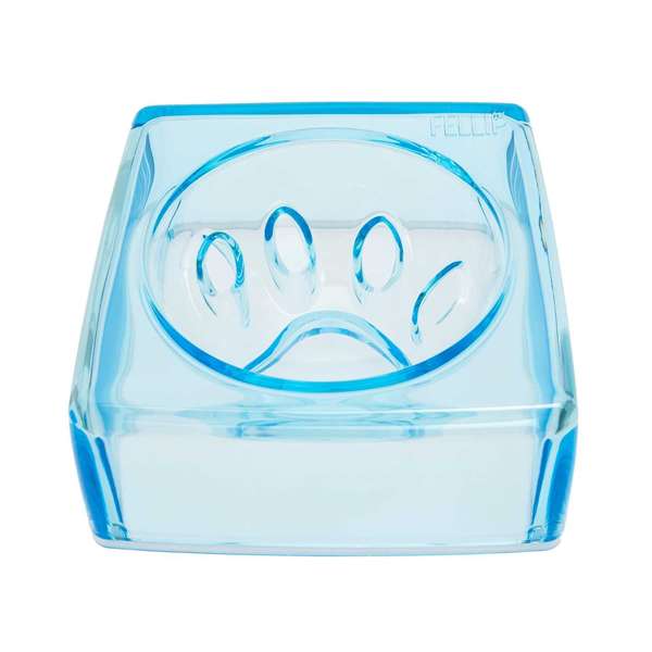 Karlie Flamingo Napf Kristall Good – Blau, 360 ml, Anti-Schling-Funktion
