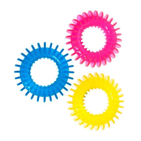 Karlie good4fun TPR Ring – Schwimmfähiger Ring, zahnfreundliches Hundespielzeug, ca. 11 cm