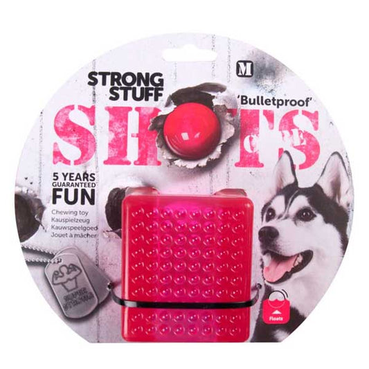 Karlie Flamingo Strong Cube – Schwimmfähiges Kauspielzeug groß