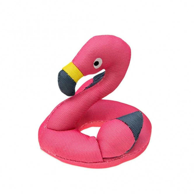 Karlie Flamingo Kühlspielzeug Flamingo – Wasserspielzeug mit Kühlfunktion, perfekt für heiße Sommertage, ca. 17 x 17 x 17 cm