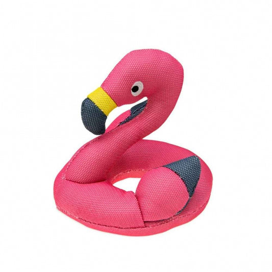 Karlie Flamingo Kühlspielzeug Flamingo – Wasserspielzeug mit Kühlfunktion, perfekt für heiße Sommertage, ca. 17 x 17 x 17 cm