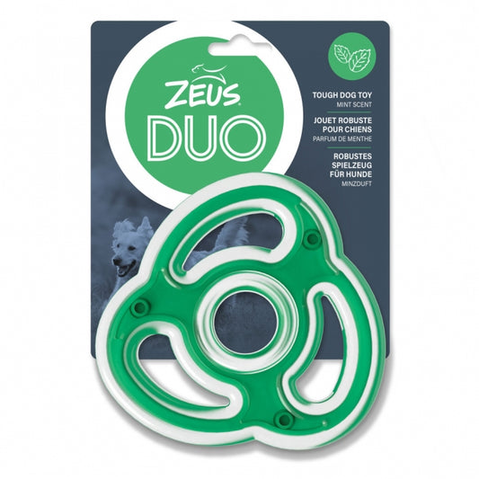 Zeus DUO Ninja-Stern – Robustes Kauspielzeug mit Minzduft, ca. 12,5 cm
