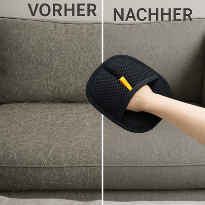 Fusselhandschuh gegen Tierhaare – Waschbar & Wiederverwendbar
