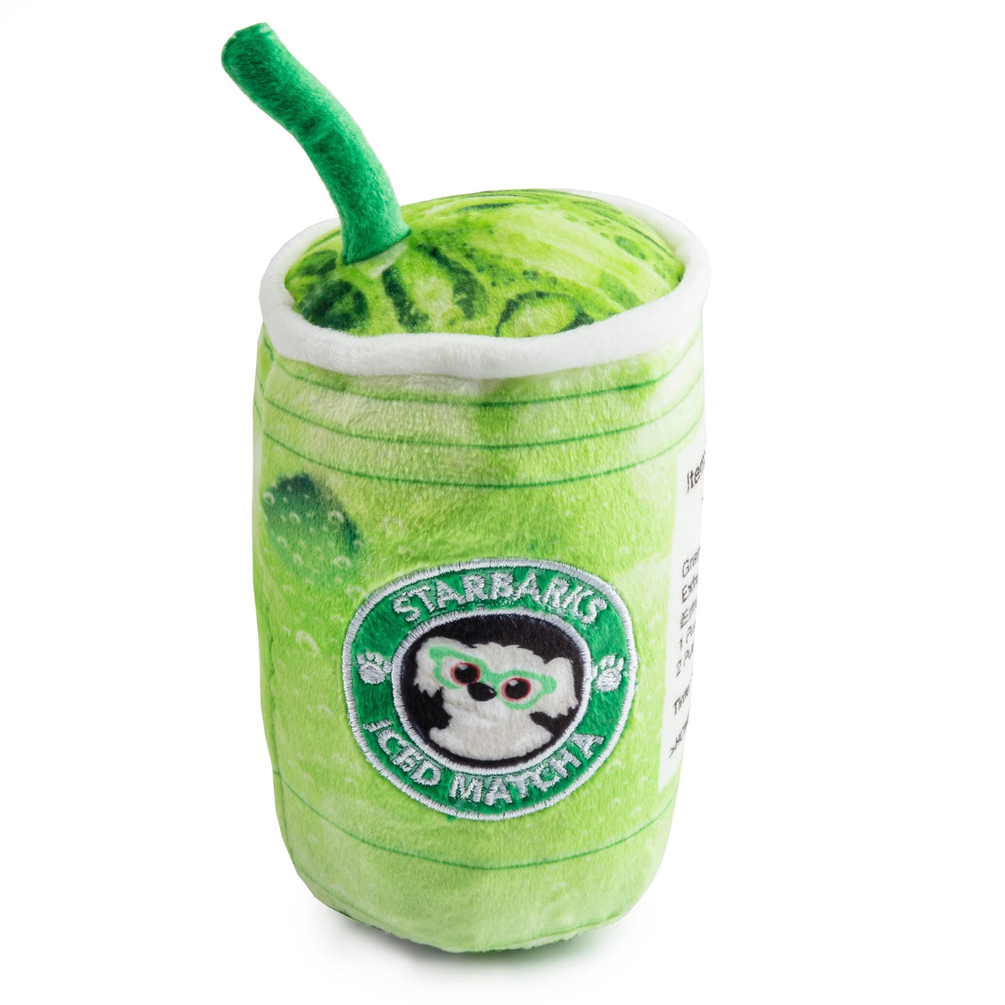 Starbarks Iced Matcha – Plüsch-Hundespielzeug mit Quietscher
